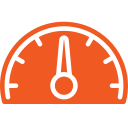 orange gauge