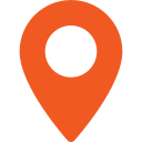 orange map pin