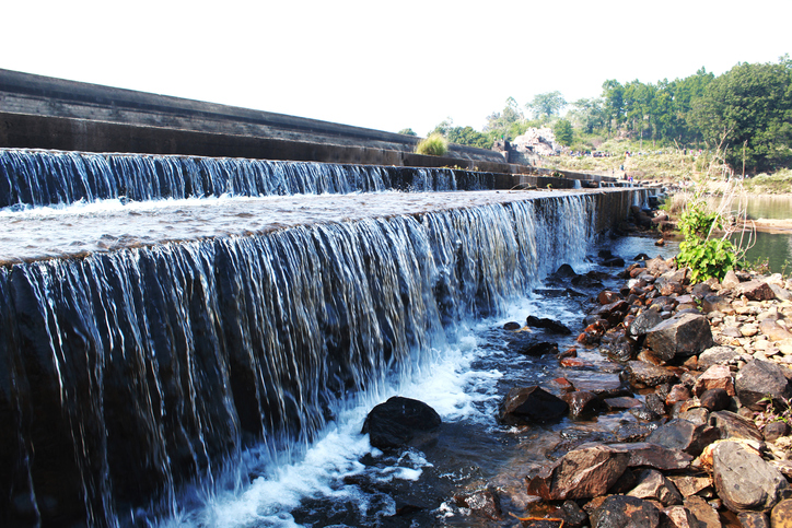 stepped waterfall