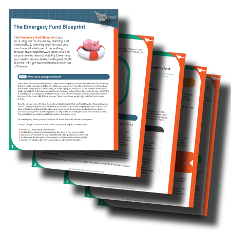 Emergency Fund Blueprint thumbnail pages